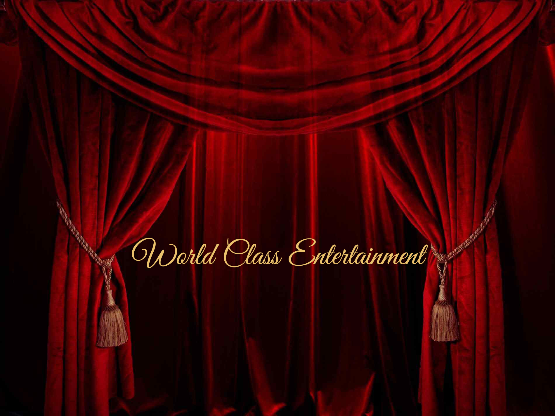 Golden Ticket Productions Main Curtain - World Class Entertainment